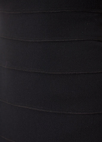 Asymmetric Dress in Black